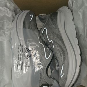 Hoka Clifton 10 Gray Athletic Sneakers